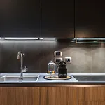 Eco Chic Room With Sofa Bed And Kitchen By Design Club Collection