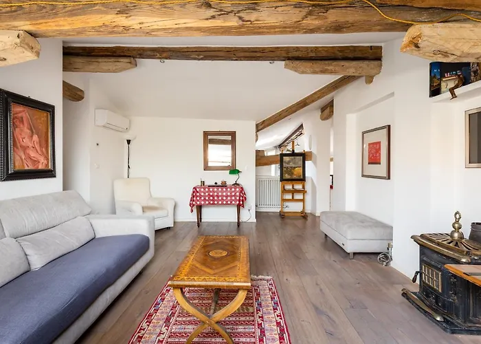 Italy Prestigious Historical Attic In Bologna