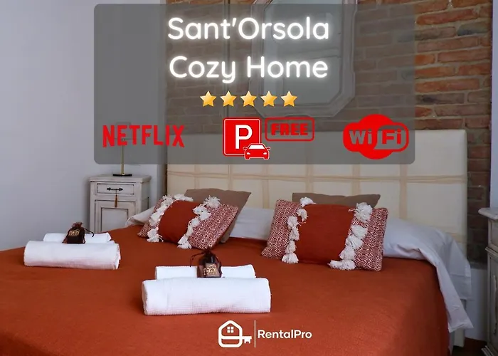 Free Parking & A/C Sant\'Orsola Cozy Home