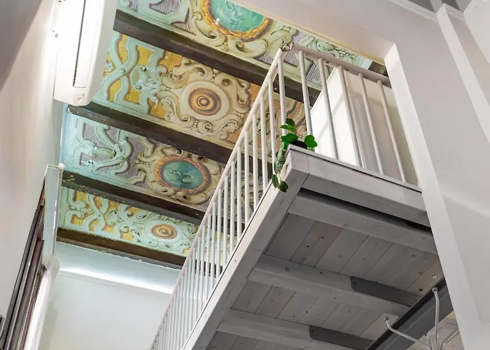 Charming Frescoed Loft