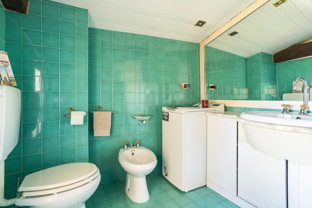 Lovely One-bedroom Attic In An Ancient Village Apartment Bologna