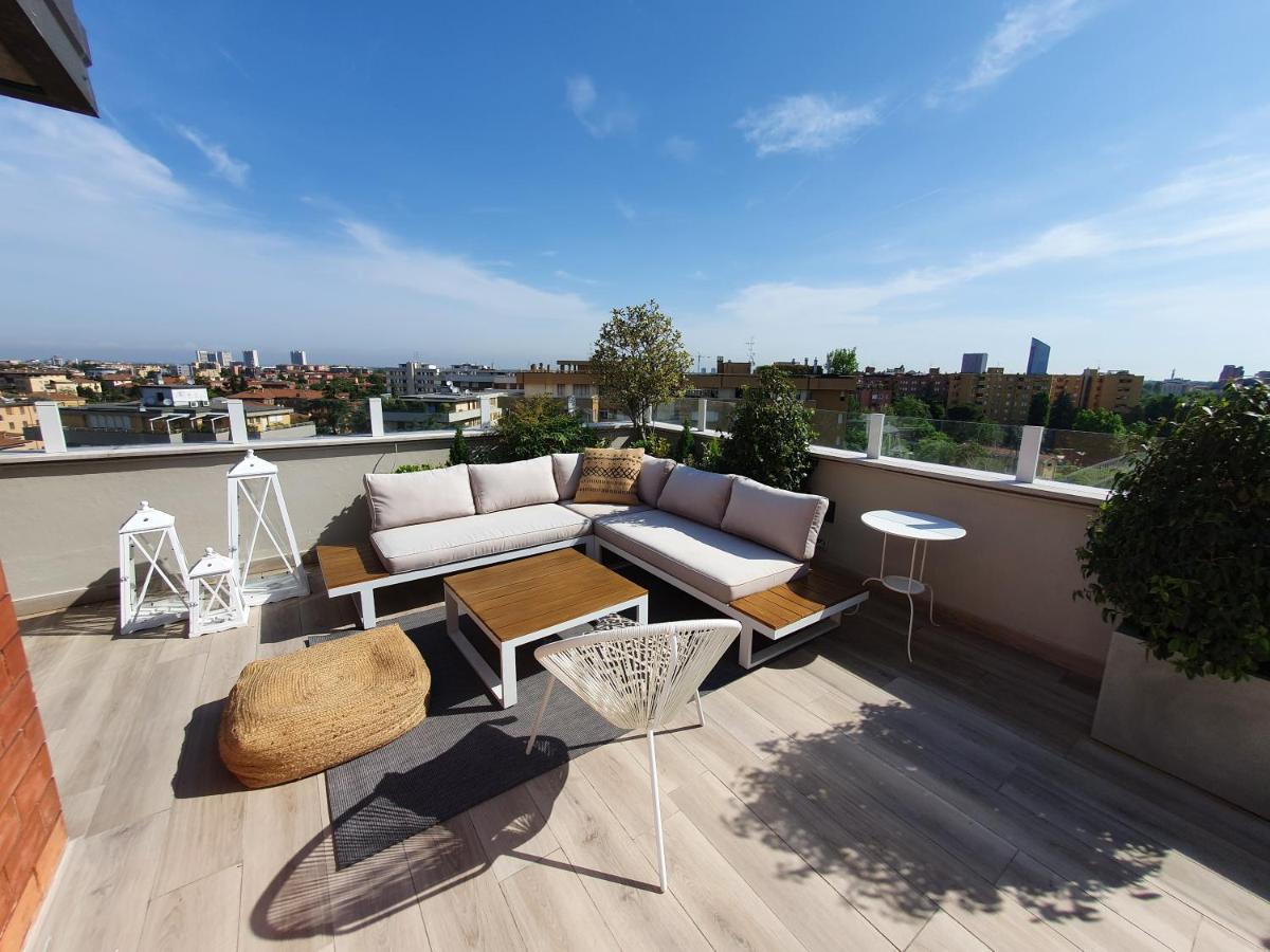 Penthouse F8 - Panoramic Terrace, View Two Towers Apartment Bologna