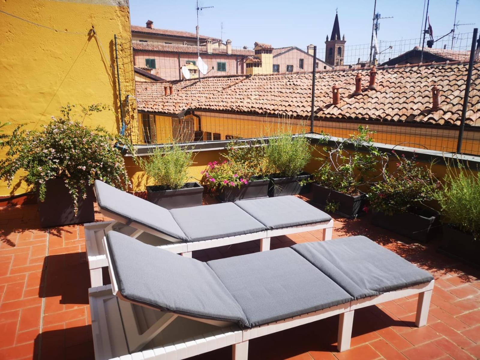 Con Terrazza Tra I Tetti Del Centro Appartamento Bologna