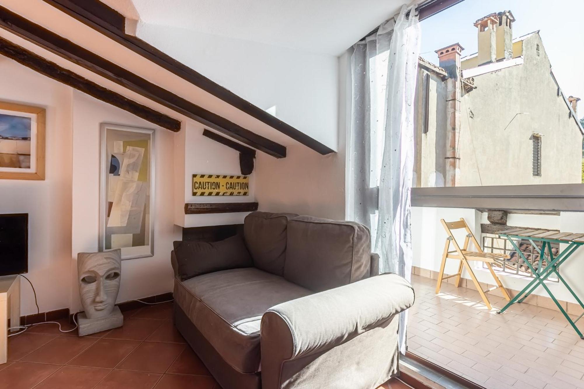 Beautiful Penthouse In Center With Balcony * Bologna