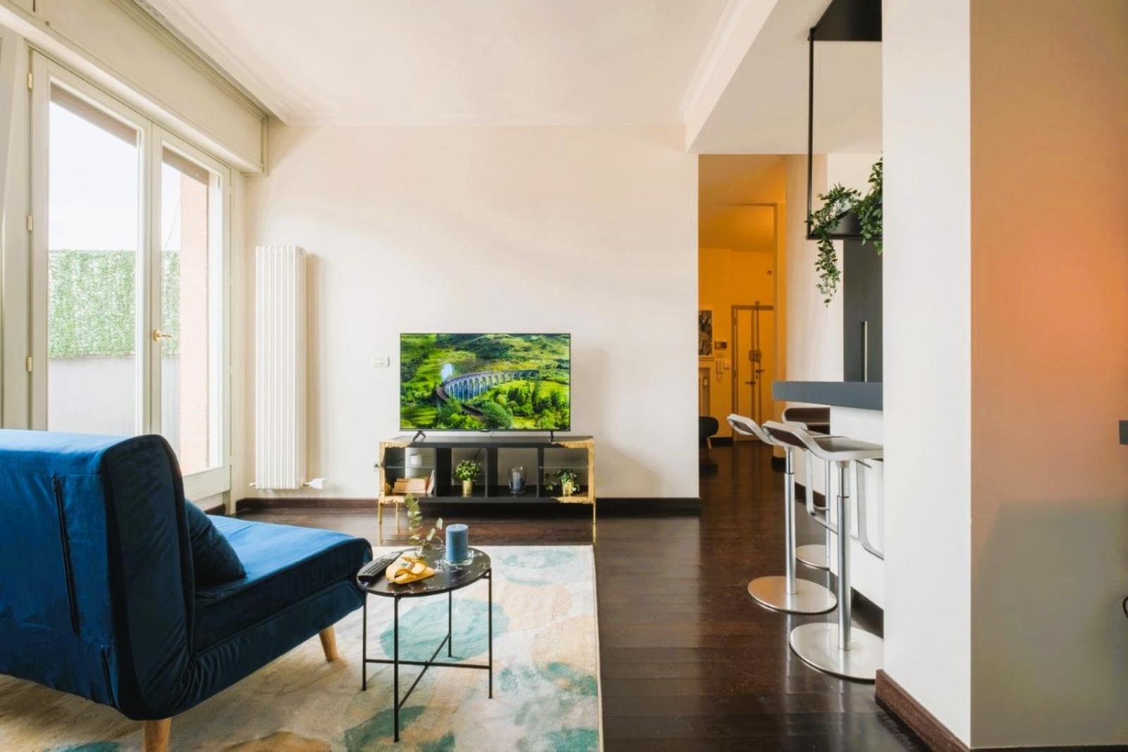 Elegant Penthouse With A View Of The Two Towers And Piazza Maggiore Appartement *