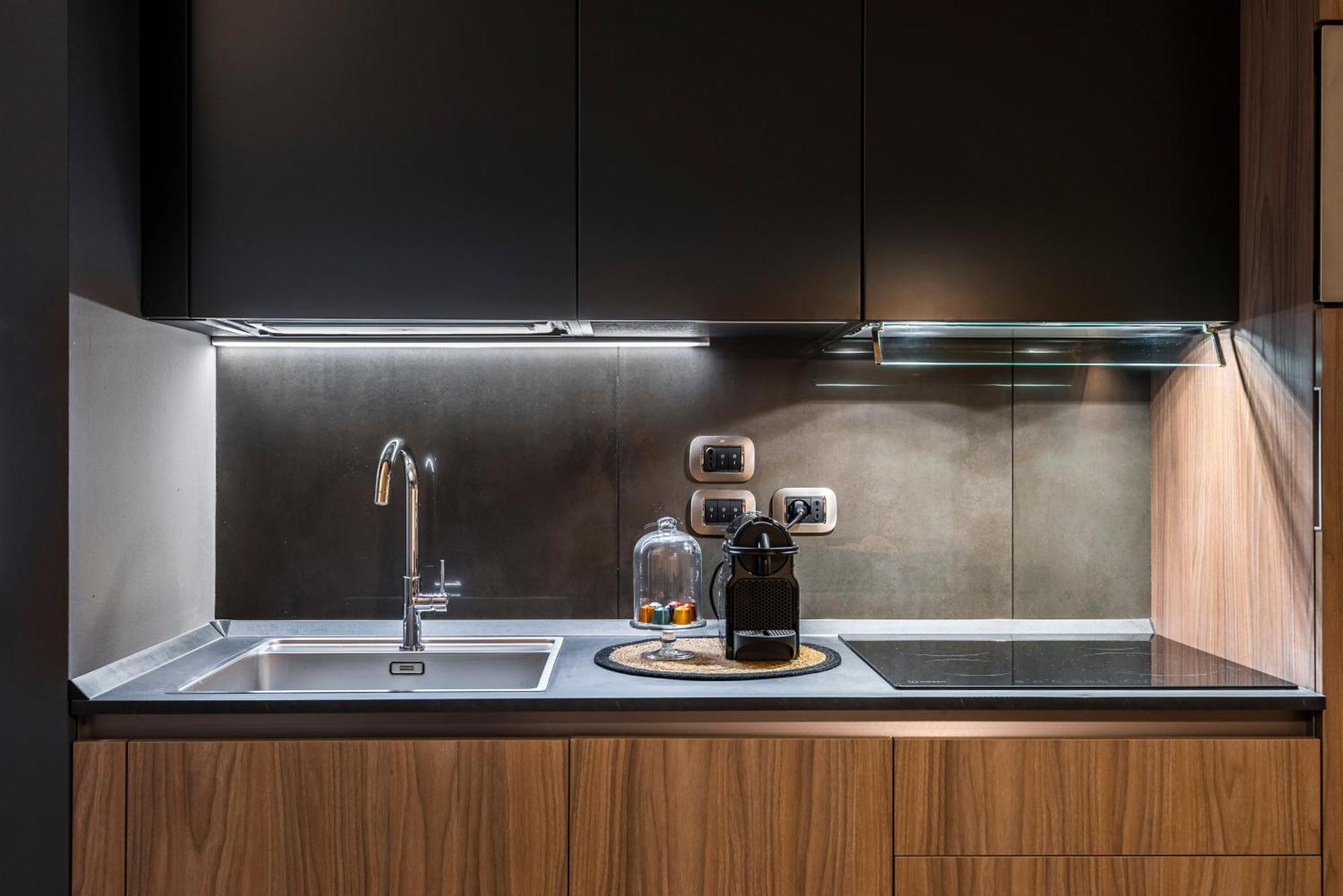 Apartment Eco Chic With Sofa Bed And Kitchen By Design Club Collection