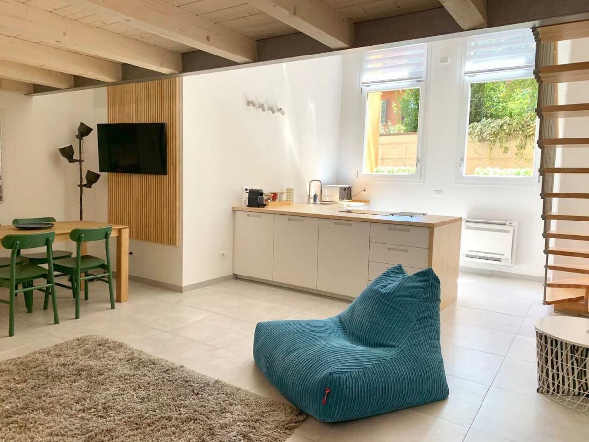 Apartment Blue Loft - Central Open Space & Private Parking *