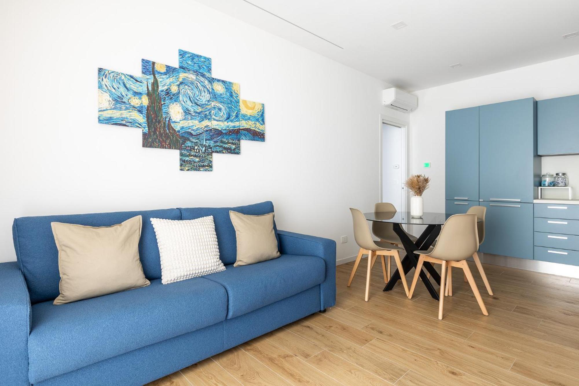 Apartment Blue Azzo Gardino N9 Interno 4