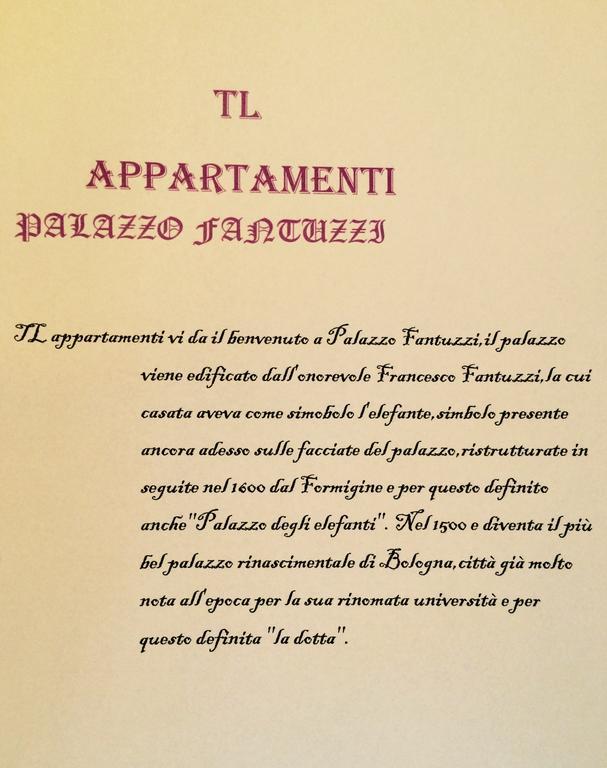 Appartamento Tl Palazzo Fantuzzi